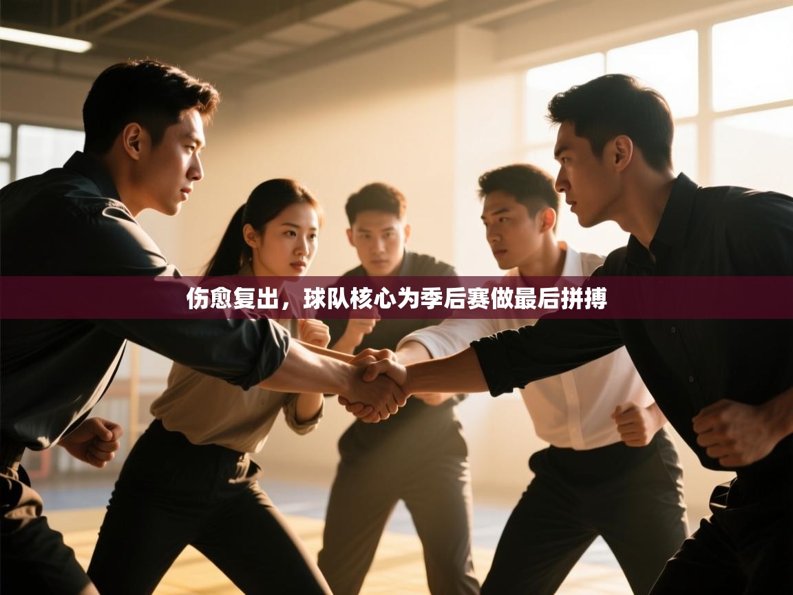 伤愈复出，球队核心为季后赛做最后拼搏